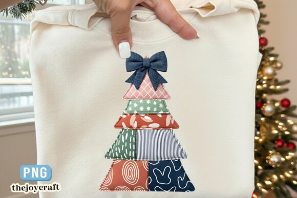 Christmas Tree Embroidery Design PNG