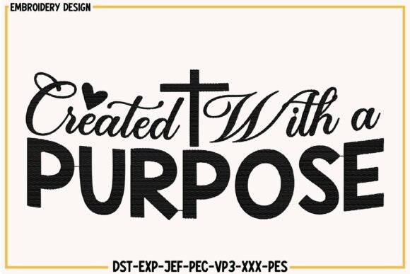 Created with a Purpose Embroidery